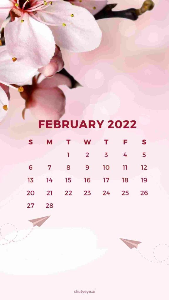 printable february calendar 2022 free printable calendars shuteye