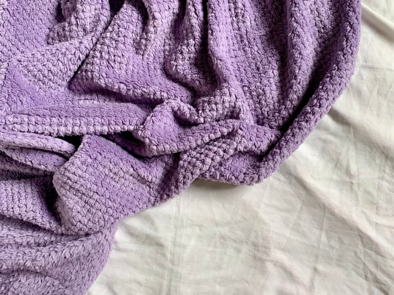 A weighted blanket can help people with anxiety and insomnia