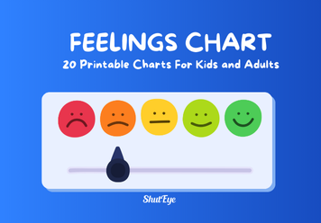 Feelings Chart: 20 Printable Charts For Kids and Adults