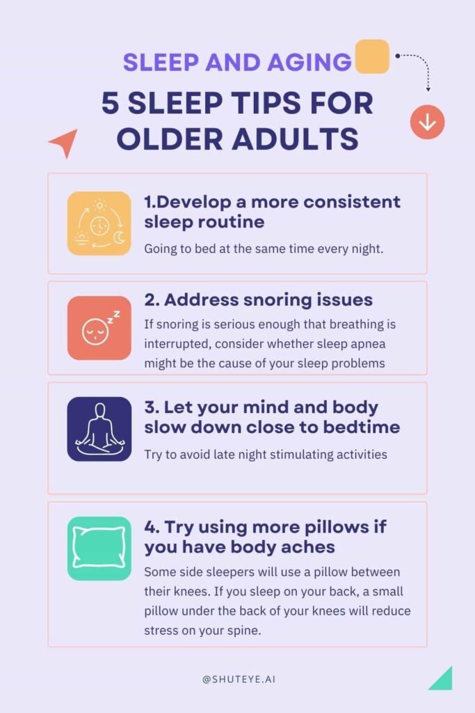 5 sleep tips for older adults