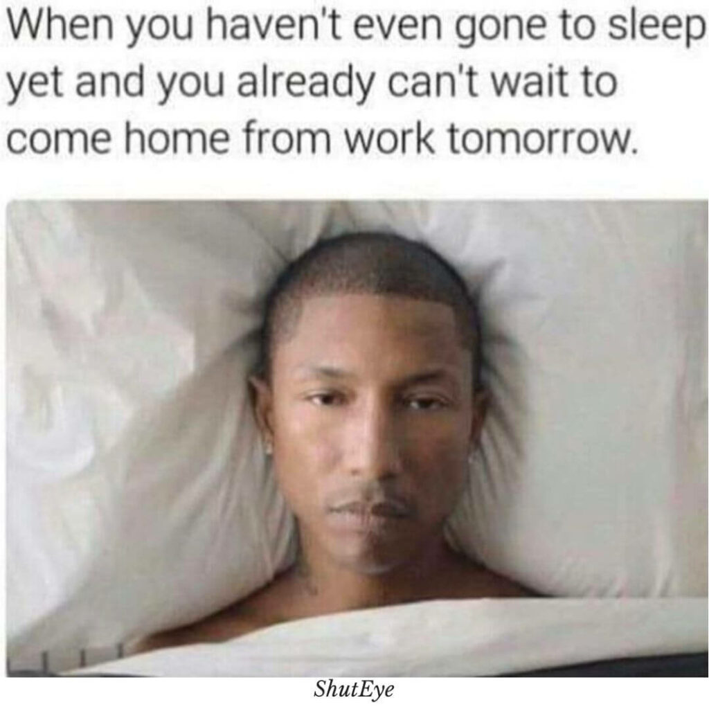 tired work meme