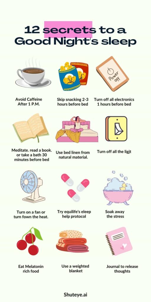 Sleep tips for adults good sleep