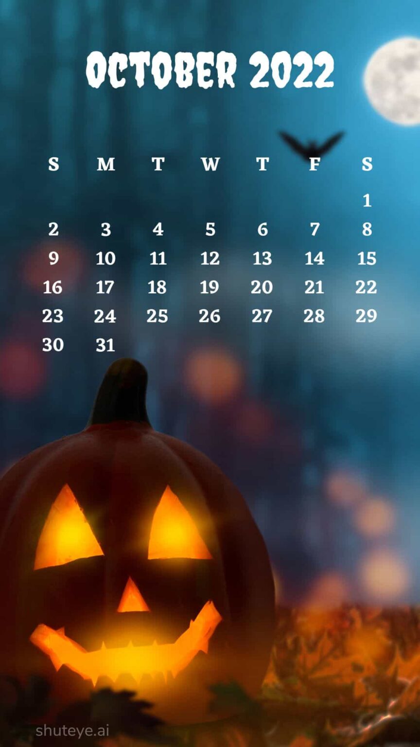 Best Halloween Calendar 2023 | Halloween Countdown - ShutEye