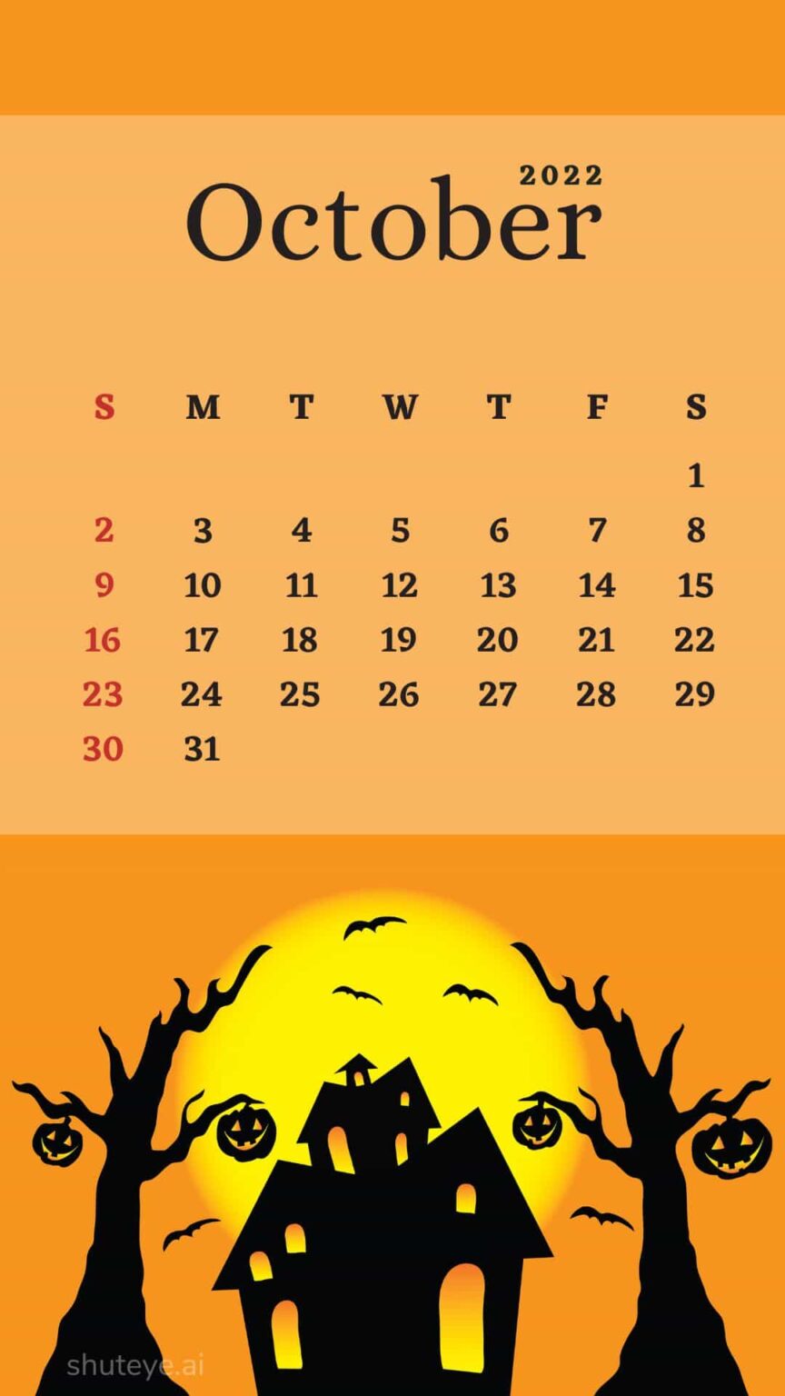 Best Halloween Calendar 2023 | Halloween Countdown - ShutEye
