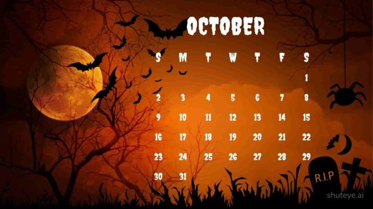 Best Halloween Calendar 2023 | Halloween Countdown - ShutEye