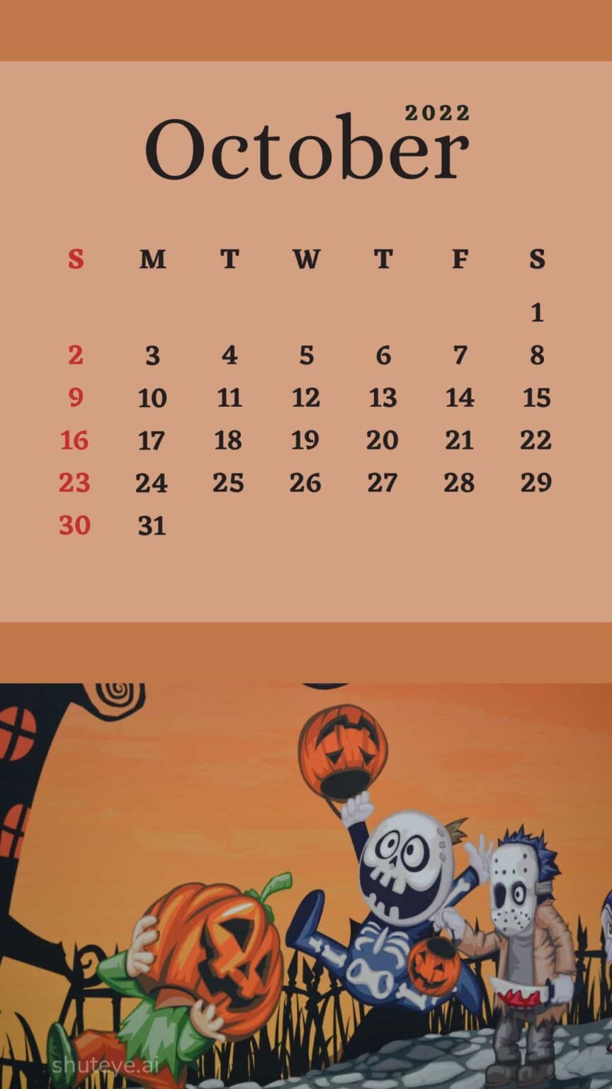 Best Halloween Calendar 2023 | Halloween Countdown - ShutEye