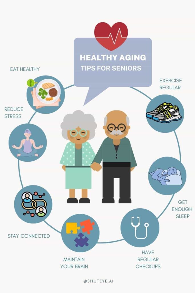 health aging tips for seniors