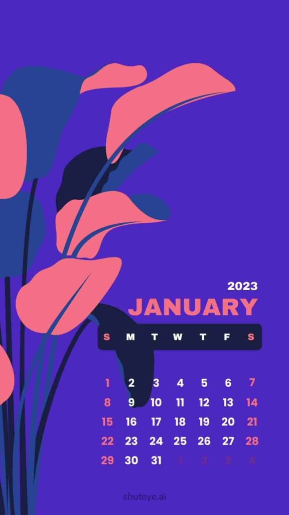 Free Printable January Calendar 2024