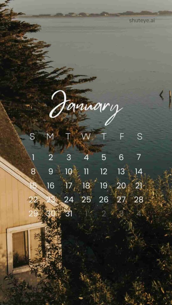 Free Printable January Calendar 2024