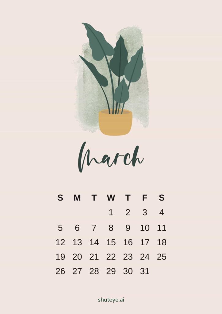 2023 calendar march