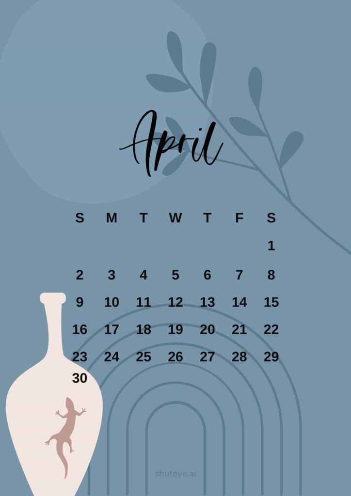 2023 calendar april printable