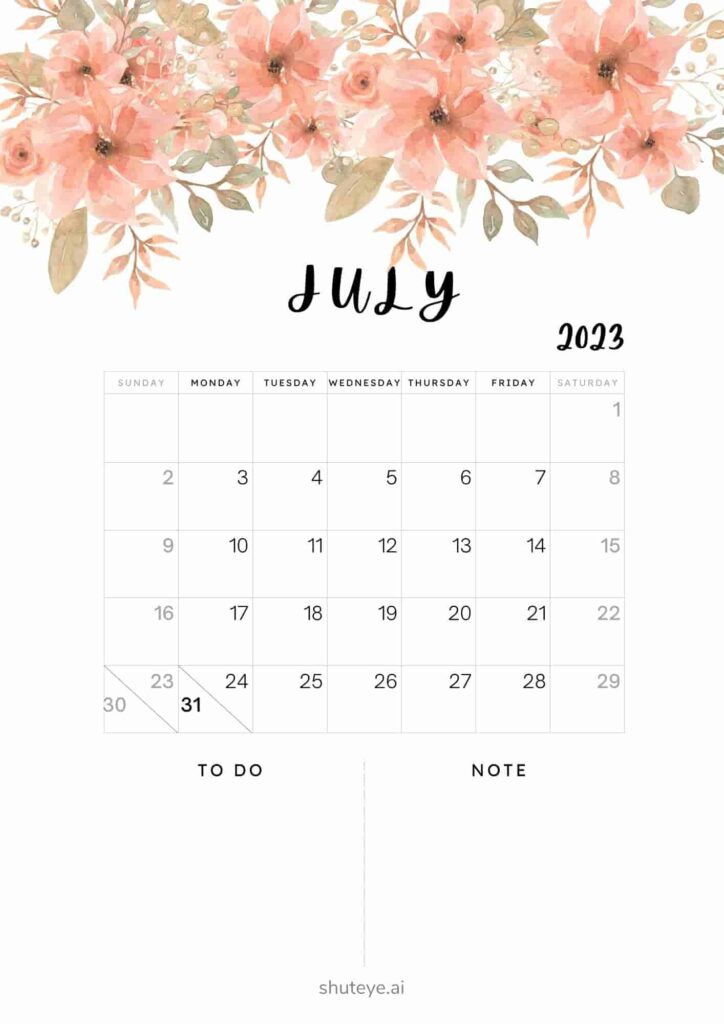 2023 calendar