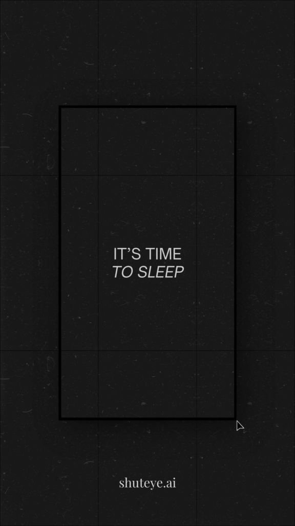 its time to sleep wallpaper