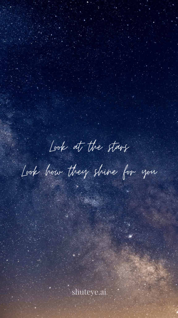 look at the stars
motivation wallpaper phone