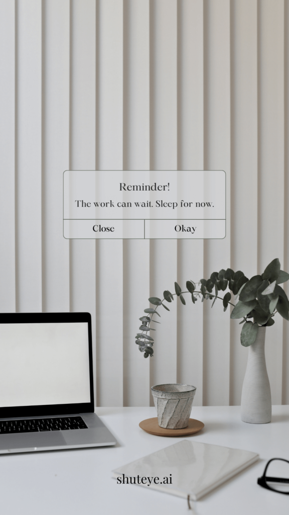 reminder the work can wait
motivation wallpaper phone