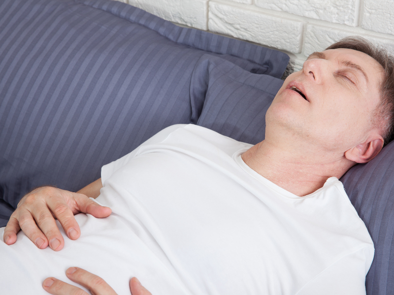 sleep apnea not suited for weighted blanket