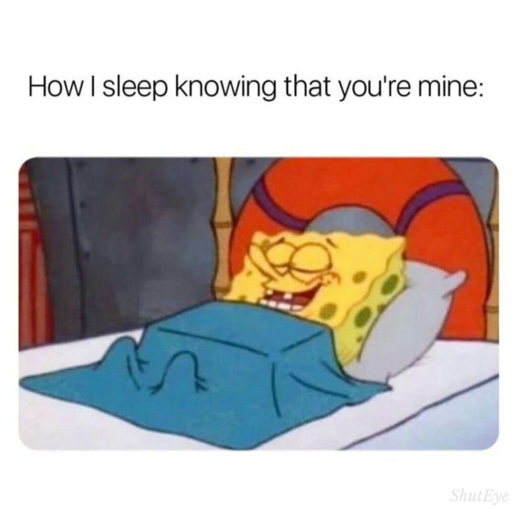 how I sleep knowing memes
