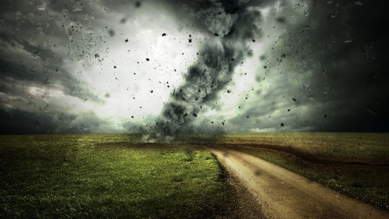 dream about tornado approaching meaning