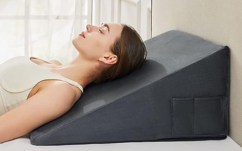 Sleep wedge pillow 2024 for sleep apnea