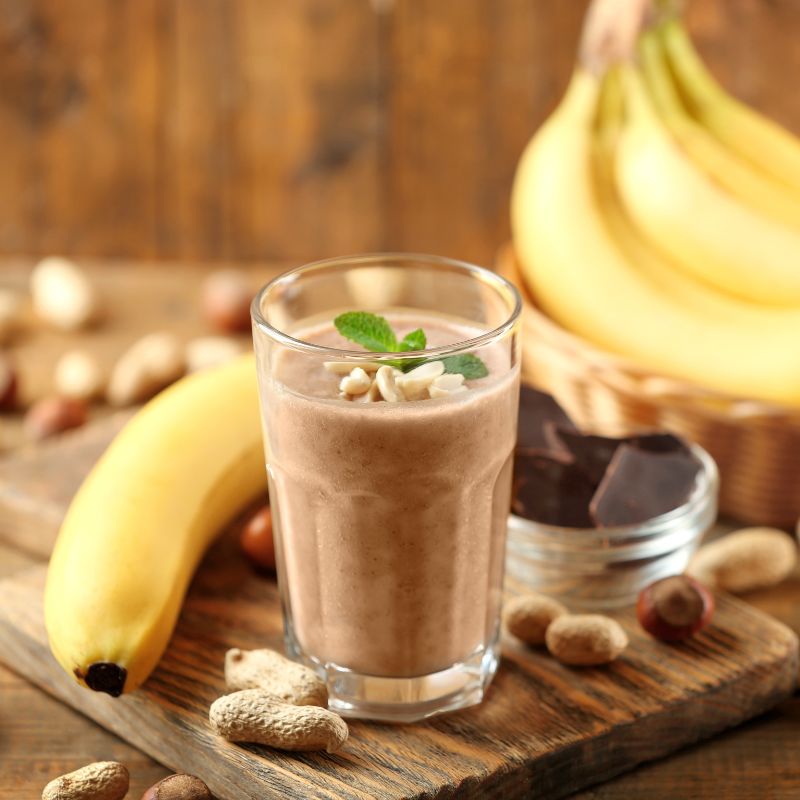 Banana and Peanut Butter Smoothie Recipe by Shuteye