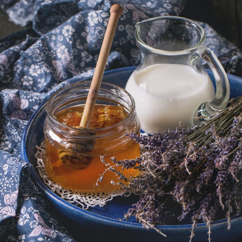 Lavender and Honey Bedtime Milk Recipe by ShutEye