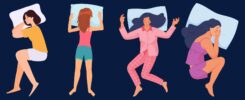 the best sleeping positions and their benefits on health and sleep quality