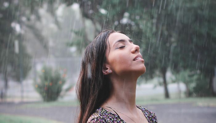 try rain sounds to relax and reduce anxiety