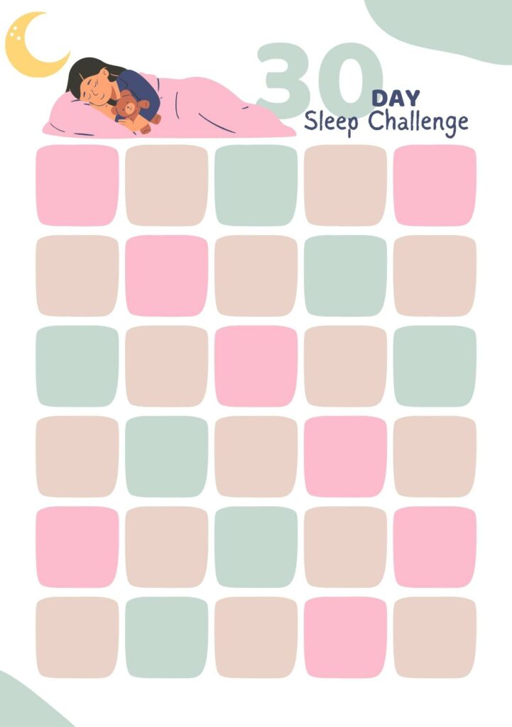 30-day sleep challenge shuteye