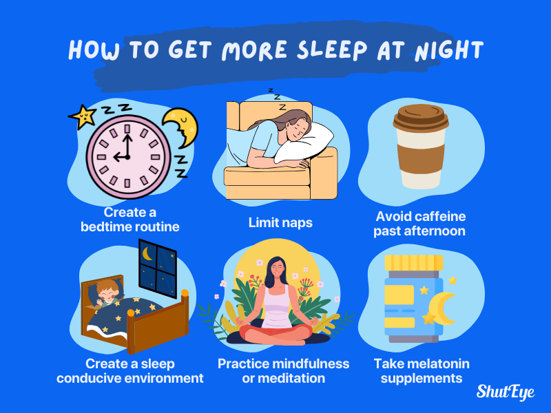 how to get more sleep at night