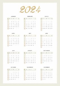 Printable Calendars 2024: Download our Calendars for Free