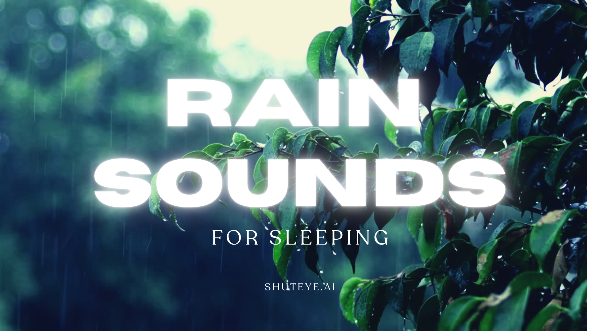 free rain sounds for sleeping shuteye