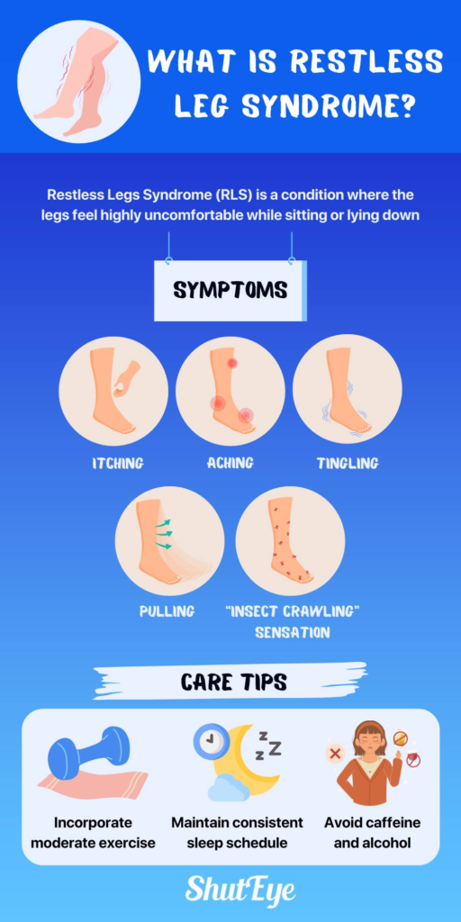 Restless Leg Syndrome symptoms and care tips