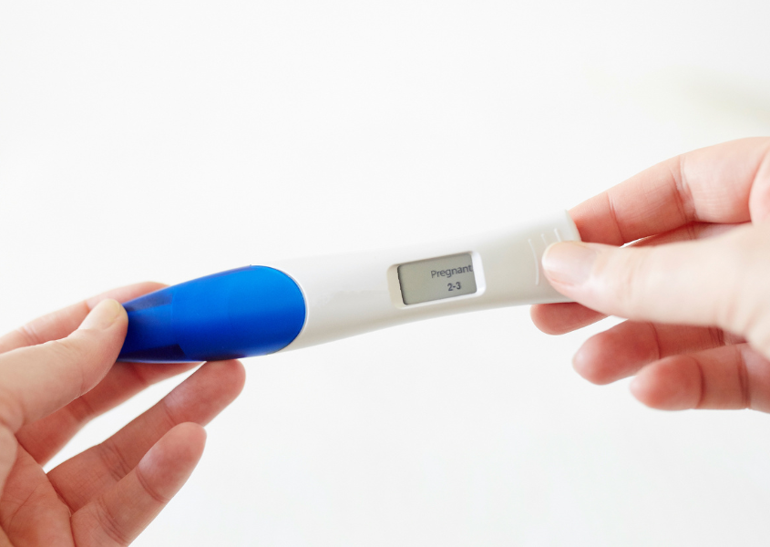 positive pregnancy test