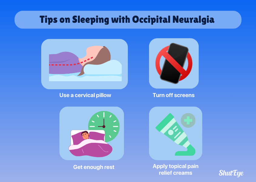 tips on sleeping with occipital neuralgia