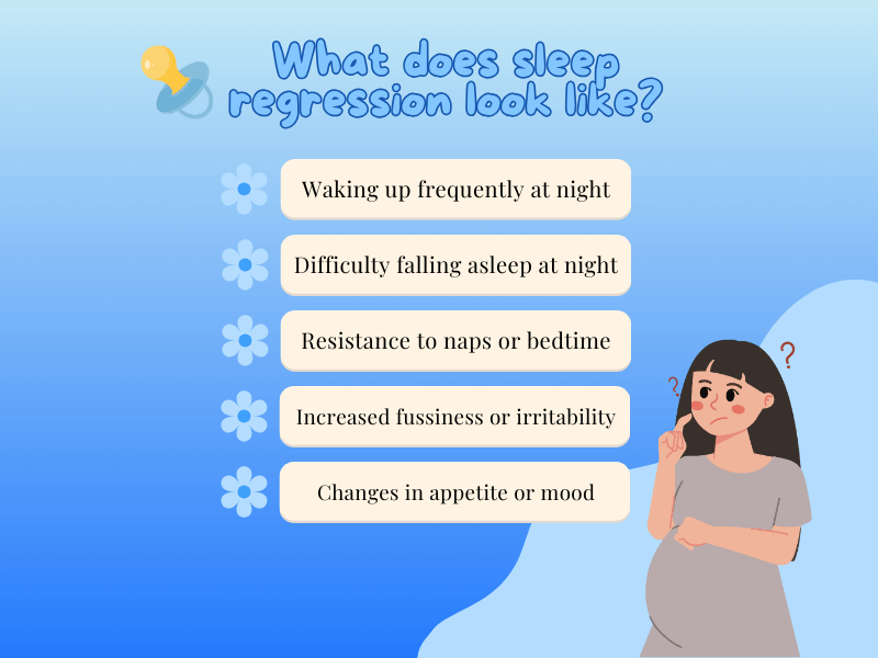 what does sleep regression look like?
shuteye