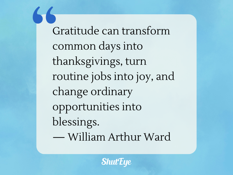 william arthur ward quote on gratitude