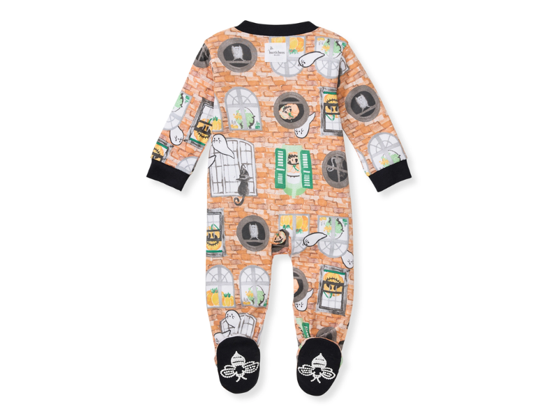 burt's bees baby haunted castle halloween sleeper