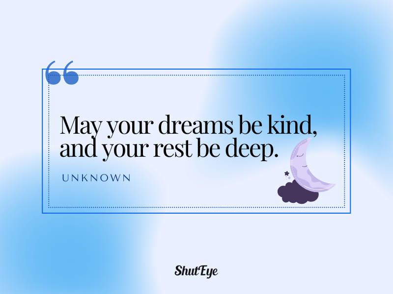 peaceful and positive sleep quotes