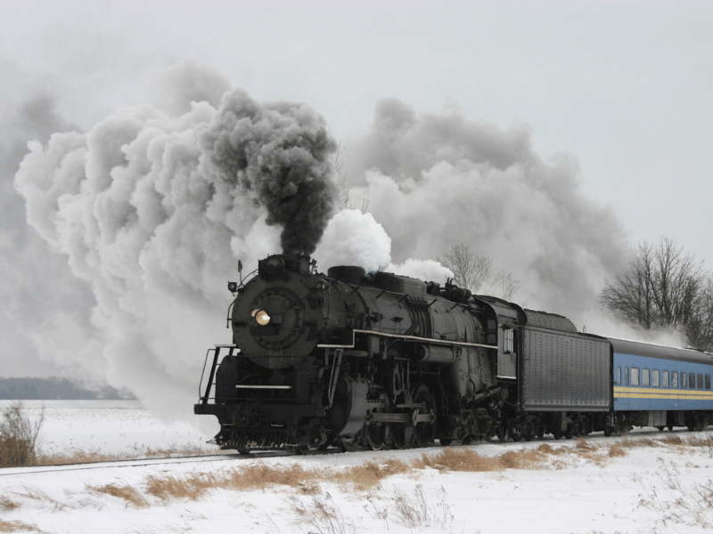 dreaming of a steam train