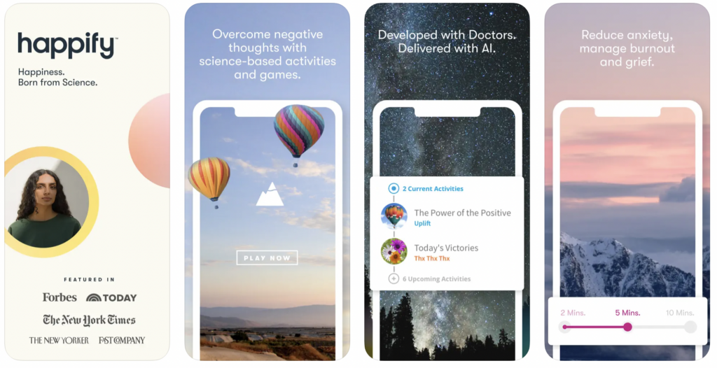 happify best apps for anxiety