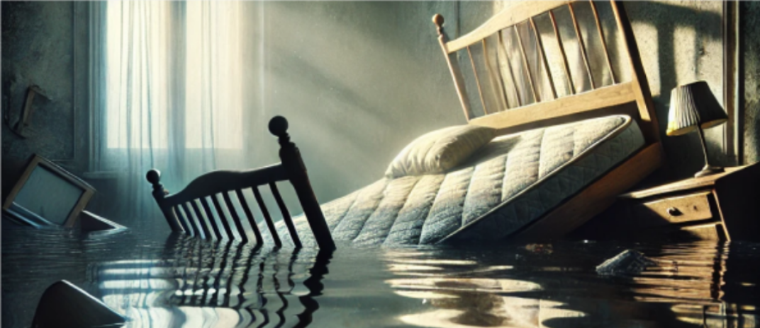 Dream Interpretation of a Bed Broken By Water