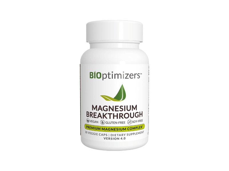 BiOptimizers Magnesium Breakthrough Supplement 4.0