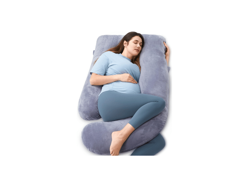 Momcozy Huggable U-Shaped Maternity Body Pillow