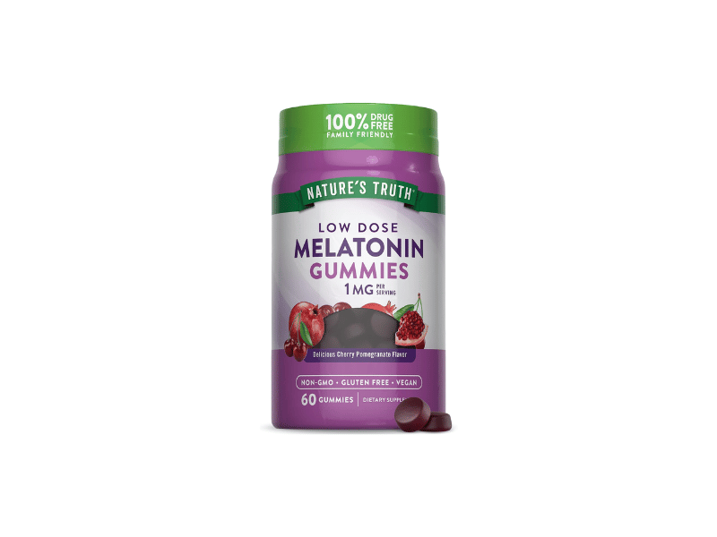 Best Low Dose Option: Nature's Truth Low Dose Melatonin Gummies