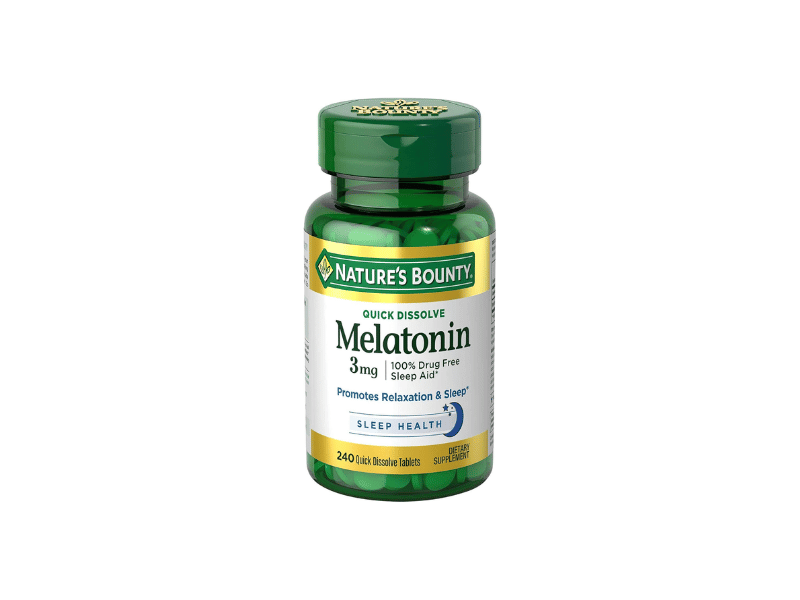 Nature’s Bounty Melatonin 3 mg