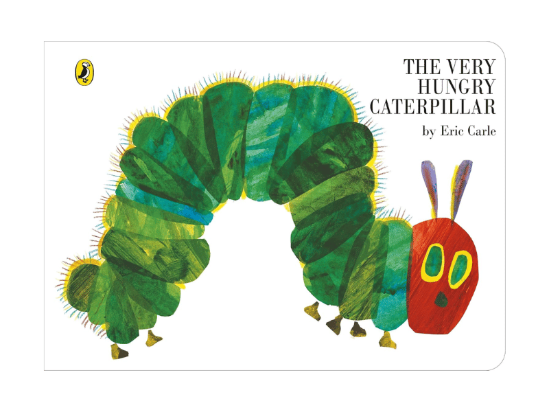 The Very Hungry Caterpillar by Eric Carle books to read to babies