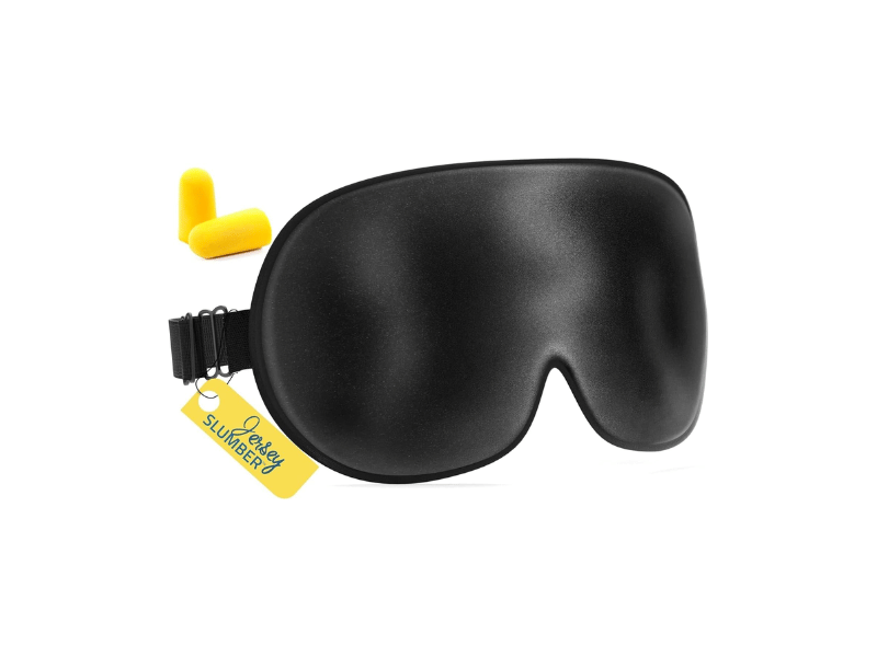 Best Affordable Sleep Mask: Jersey Slumber 100% Silk Sleep Mask