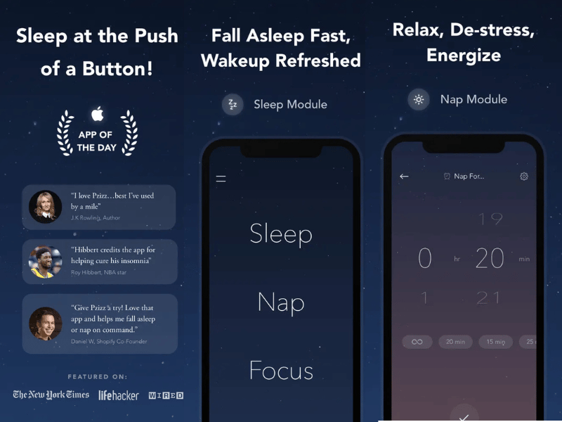 Best Free Sleep App for Power Naps: Pzizz