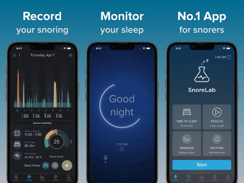 Best for Snore Recording: SnoreLab